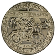 44 Ogólnopolski  Zlot  Przodowników Turystyki Kolarskiej Poznań (Strzeszynek) - Sieraków 2004