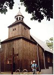  Drewniany kościół z XVIII wieku - Niechłód