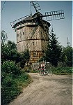  Drewniany wiatrak (holender) z 1905 roku - Rogierówko