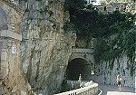  Przed tunelem, droga Amalfi - Positano