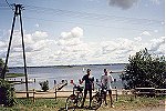 Z tyłu jezioro Niegocin - Wilkasy