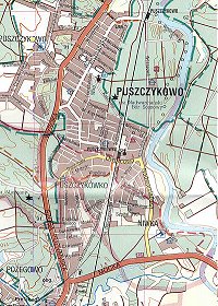 mapa samochodowo - krajoznawcza Poznań i okolice - Puszczykowo (1:50 000)