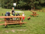  Krótki odpoczynek na przydrożnym placu zabaw - droga Żarnówko - Wolin