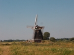 Wiatrak - dość częsty widok w Holandii