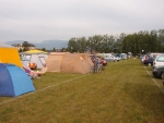Każdy namiot miał ściśle określone miejsce na polu namiotowym - Yverdon-les-Bains