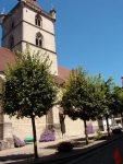 Gotycki kościół św. Laurenta z XIV w. - Estavayer-le-Lac