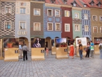 Pięknie odrestaurowane kamieniczki na Starym Rynku w Poznaniu