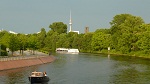 Rzeka Szprewa w Berlinie (całkowita długość 403 km)
