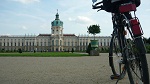 Pałac Charlottenburg i mój rower roboczy - hercules