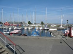 Port jachtowy w Ronne.