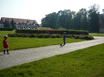 Chcieliśmy zobaczyć piękny zamek w Gołuchowie i otaczający zamek park arboretum.