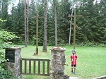 Augustowskie lasy były świadkiem wielu potyczek wojskowych, cmentarz wojenny 1914-18 miejsce spoczynku żołnierzy niemieckich i rosyjskich - Serski Las.