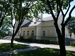 Budynek Zarządu Wodnego w Augustowie - zabytkowy eklektyczny pałacyk z 1903 roku.