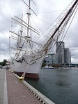 Dar Pomorza - trzymasztowy żaglowiec szkolny (fregata) zakupiony przez społeczeństwo Pomorza w 1929 dla Szkoły Morskiej w Gdyni. Od 1982 zacumowany w Gdyni jako statek-muzeum.